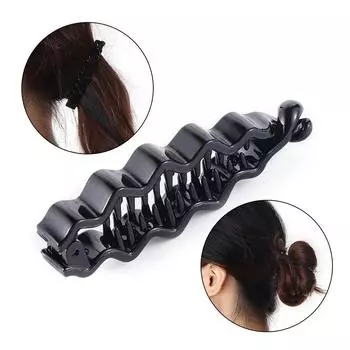 Инструменты для укладки Волнистые аксессуары для волос АБС-пластик Держатель для хвоста Заколка-банан Заколка для волос Заколка для волос