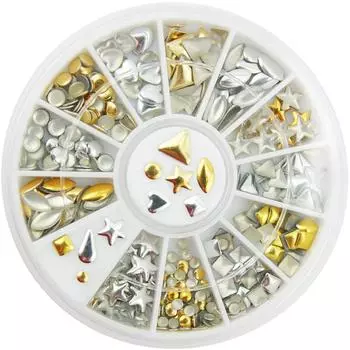 Инструменты для украшения ногтей, стразы для дизайна ногтей, блестящие блестки для ногтей, подвески для ногтей