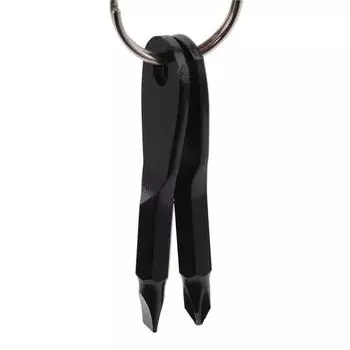 Инструменты для улицы, отвертка из нержавеющей стали, ремонтный комплект, инструмент 1pc чёрный