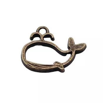 Инструменты для ювелирного бренда: WYISYWG Подвески-киты цвета античной бронзы 16x19 мм, 10 шт.