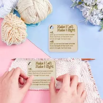 Инструменты для вязания, измерительный прибор, точная деревянная квадратная линейка для вязания, портативная игла Weaver, калибр, аксессуары для вязания D