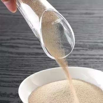 Инструменты для выпечки Весы для дрожжей Измеритель сухих дрожжей Мерный стакан для дрожжей с зажимом для закрытия Кухня Домашнее использование чёрный