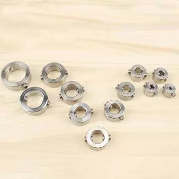 Инструменты Набор воротников-ограничителей глубины Сверло из нержавеющей стали с шестигранным ключом Аксессуары Локаторное кольцо Позиционер Термостойкость 0.3-0.6cm