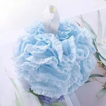 Инструменты Rich Bubble, нейлоновая губка, пузырьковая щетка, скруббер для тела, шарик для душа, ванны, аксессуары для купания #1