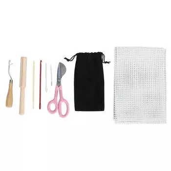 Инструменты с крючком-защелкой, инструмент для вязания крючком, многоцелевой изогнутый крючок с защелкой, крючок для самостоятельного изготовления поделок