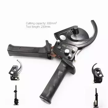 Инструменты серии HS, ручные плоскогубцы с трещоткой для кабеля, плоскогубцы с храповым механизмом, плоскогубцы для ручного инструмента, ручные плоскогубцы для большого кабеля, большие HS-300B