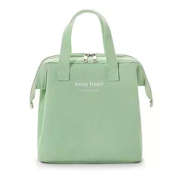 Insulated Cooler Bag Portable Thermal Lunch Bag Storage Bag Handbag for Shopping Work School Picnic AVE