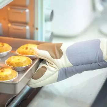 Insulated Heat Cat Paws Oven Mitts Heat Resistant Kitchen Gloves Baking Supplies Potholder Cooking L