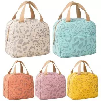 Изолированная сумка для ланча, портативная сумка для ланча с алюминиевой фольгой, термосумка для ланча, многофункциональная, большой емкости для путешествий на открытом воздухе бежевый