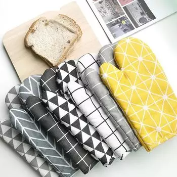 Insulation Gloves, Anti-scalding Microwave Oven Gloves, High Temperature Resistant Kitchen Baking Oven Gloves, Insulation Pad