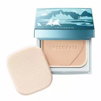 INTEGRATE Pro Finish Foundation Special Set F2 Disney Movie Limited Design Unscented Ocher 10 10g Компактный футляр Frozen 2 +