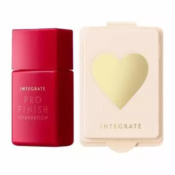 INTEGRATE Pro Finish Liquid Special Set 1 Foundation with Powder Ocher 20 2 Assorted