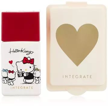 Integrate Pro Finish Liquid Special Set K Kitty Лимитированный Тональный крем Охра 10 Ассортимент [Hello Design] 2 шт.