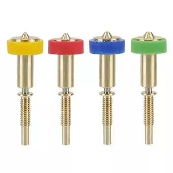 Интегрированная насадка для 3D-принтера, латунная, быстро нагревающаяся, эффективная охлаждающая насадка для RapidChange R 0.25mm