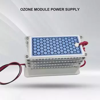 Интегрированный керамический модуль озоновой пластины для удаления запаха, озонатор, рассеивание тепла, отрицательные ионы для посудомоечных машин AC110V 40g