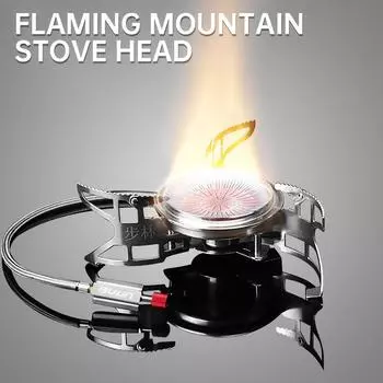 Интегрированный комплект котла для сбора тепла, походная доменная печь, наружное кольцо для сбора энергии, походная печь, переносная кухонная утварь