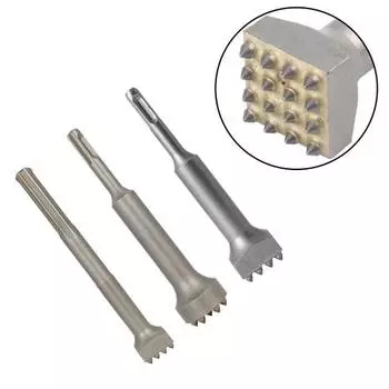 Интегрированный молоток с квадратной головкой, многозубый, высокая твердость, прочный, антикоррозийный, бетонная втулка, инструмент для втулки молотка B