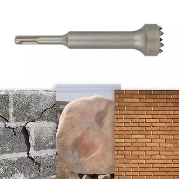 Интегрированный молоток с квадратной головкой, мультизубья, высокая твердость, прочный антикоррозийный бетон