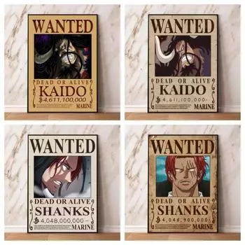 Интегрированный плакат и картина, изображение персонажа из аниме «Шанкс Кайдо Баунти», модульная стена в гостиной 21cm30cm NoFrame