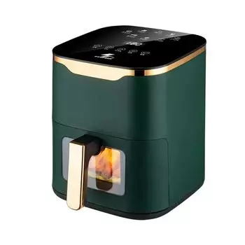 Интеллектуальная электрическая фритюрница для дома, многофункциональная безмасляная духовка для картофеля фри, бытовая техника аэрофритюрница EU