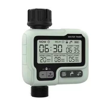 Интеллектуальная автоматическая система полива Садовая система полива балкона Растение Дождеватель Таймер воды Single outlet timer