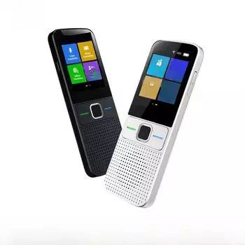 Интеллектуальная ручка-переводчик T10: Инструмент для изучения японского, корейского, русского, немецкого и делового английского языков в режиме офлайн 137 languages online + 15 offline чёрный