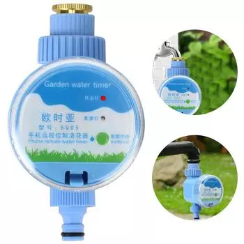 Интеллектуальная система полива. Таймер полива для внутреннего и наружного использования. Приложение с дистанционным управлением. Электронный таймер полива. Контроллер системы полива Wi-Fi.