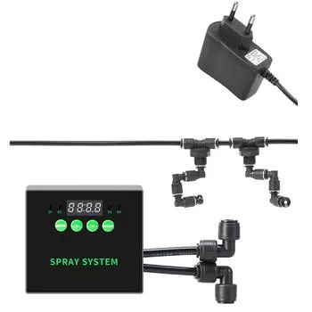 Интеллектуальная система увлажнения для террариумов с технологией ультразвукового распыления и резервуарами для воды большой емкости. Распылитель тумана