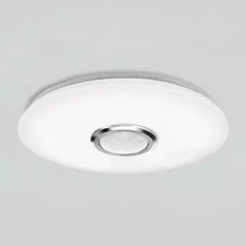 Интеллектуальная светодиодная лампа с динамиком RGB для украшения дома, совместимый с Bluetooth музыкальный потолочный светильник с дистанционным управлением для спальни