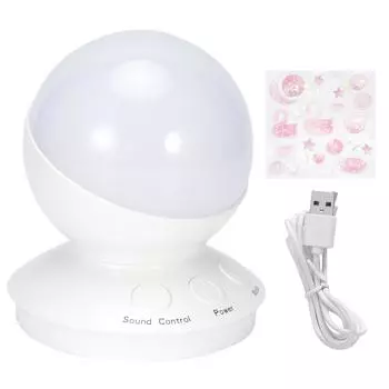 Интеллектуальное голосовое управление, красочный ночник, светодиодная настольная лампа, украшение, подарок для ребенка