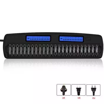 Интеллектуальное зарядное устройство со слотами PALO для NiMH NiCD AA AAA 1,2 В, перезаряжаемая батарея для телевизора, USB-микрофон, пульт дистанционного управления