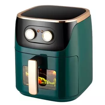 Интеллектуальные фритюрницы Shenhua Smart Air Fryers 10L, большая емкость, бытовая многофункциональная интеллектуальная безмасляная бездымная электрическая духовка, фритюрницы Air Fryers 220V EU