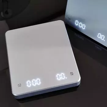 Интеллектуальные мини электронные весы для заваривания кофе 0,1 г Точное количество Кухонные весы для жареного чая и кофе Весы с автоматическим таймером