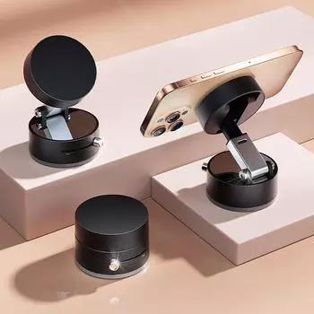 Интеллектуальный автомобильный держатель для мобильного телефона, магнитная черная технология, универсальный адсорбционный кронштейн, стабильная вакуумная адсорбция D