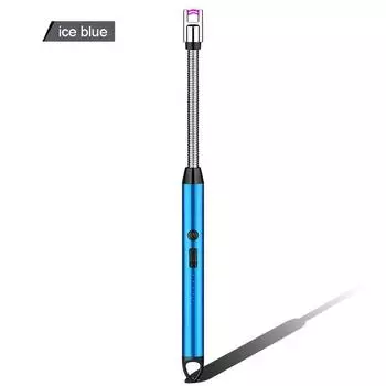 Интеллектуальный импульсный воспламенитель, зарядка через USB, зажигалка для барбекю, электрическая дуга, воспламенитель для барбекю, импульсное дуговое зажигание красный