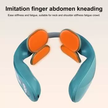 Интеллектуальный массажер для шеи и плеч для снятия боли, электрический импульсный массажер для шеи, беспроводной массажер для шеи для женщин и мужчин English books