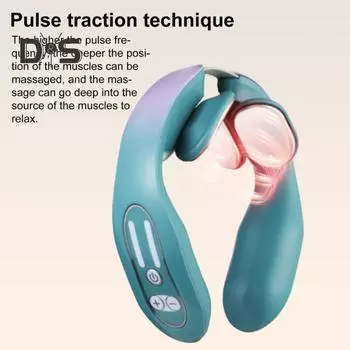 Интеллектуальный массажер для шеи и плеч для снятия боли, электрический импульсный массажер для шеи, беспроводной массажер для шеи для женщин и мужчин English books