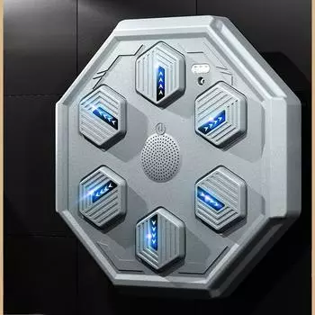 Интеллектуальный музыкальный боксерский автомат, электронный бокс, реакция, мишень, ритм, настенная мишень, робот, мешок с песком, тренировочное оборудование A