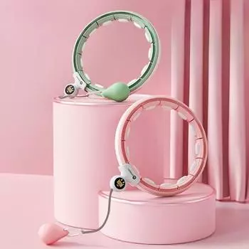 Интеллектуальный обруч для подтяжки живота, похудения талии и встряхивания живота. Обруч для украшения талии и фитнеса. 69-110CM