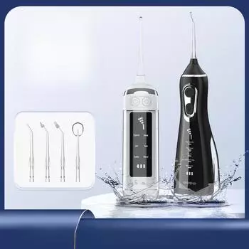 Интеллектуальный очиститель зубов с 6 скоростями, электрическая портативная щетка для чистки зубов, ирригатор, инструмент для чистки зубов, стиль Pull Style