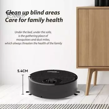 Интеллектуальный подметальный робот-пылесос Сильное всасывание Низкий уровень шума Запуск одной кнопкой Перезаряжаемый автоматический умный робот белый