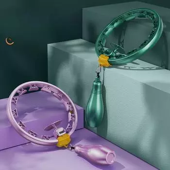 Интеллектуальный съемный обруч с пересечением границ для взрослых, увеличенное количество обручей для ленивого живота, оборудование для фитнеса