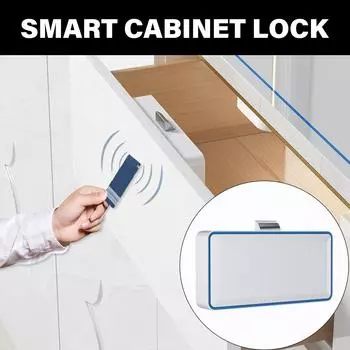 Интеллектуальный скрытый замок для шкафа, электронный замок для безопасности детей, замок без ключа для ящиков, шкафов, шкафов для шкафов