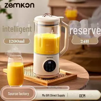 Интеллектуальный стенолом Zhengong: Многофункциональная машина для приготовления соевого молока с 10 лезвиями, бесшумная работа, не требует замачивания или фильтрации.