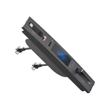 Интеллектуальный удлинитель-разветвитель с питанием, 4 порта, USB-удлинитель, концентратор, подключаемый и работающий кабель длиной 80 см для передачи данных Tesla Model 3/Y CHINA