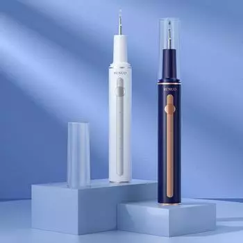 Интеллектуальный ультразвуковой стоматологический скалер для зубов IPX7 Водонепроницаемый 3-скоростной режим Частота вибрации Зарядка через USB Удаление зубного камня белый