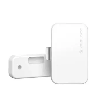 Интеллектуальный замок ящика YEELOCK, приложение BT, разблокировка, противоугонные замки без ключа для безопасности детей белый