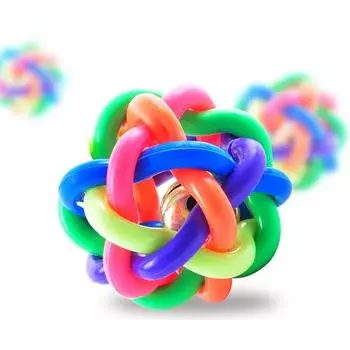 Intelligence Development Colorful Ringing Small Dog Cat Toy Environmental-Friendly rubber trumpet 4cm