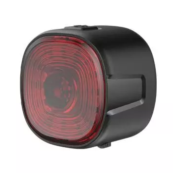 Intelligent Bike Tail Light Led Warning Flashlight Easy Mount Cycling Safety Brake Taillight Sensing Bicycles Rear Ligh бежевый