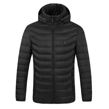 Intelligent heating clothes Constant temperature and warmth Electric heating cotton clothes jacket for men and women S